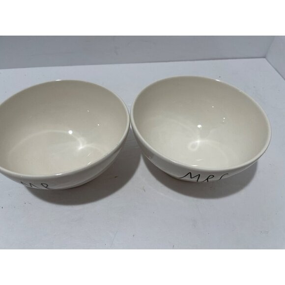 Rae Dunn by Magenta MR & MRS Ice Cream/Cereal Bowl - Picture 2 of 5